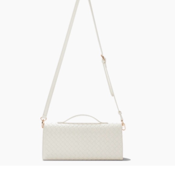 Few Moda East West Clutch with Crossbody Strap (Cream) - Picture 7 of 8